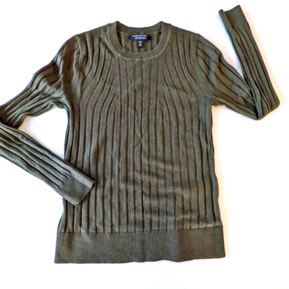 BR Merino Wool Fine Knit Sweater